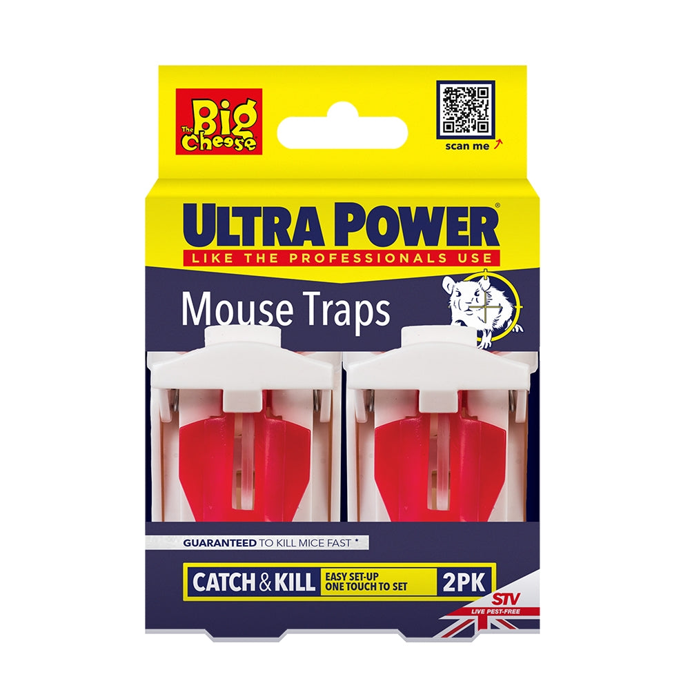 Ready-Baited Mouse Trap - 2 pack
