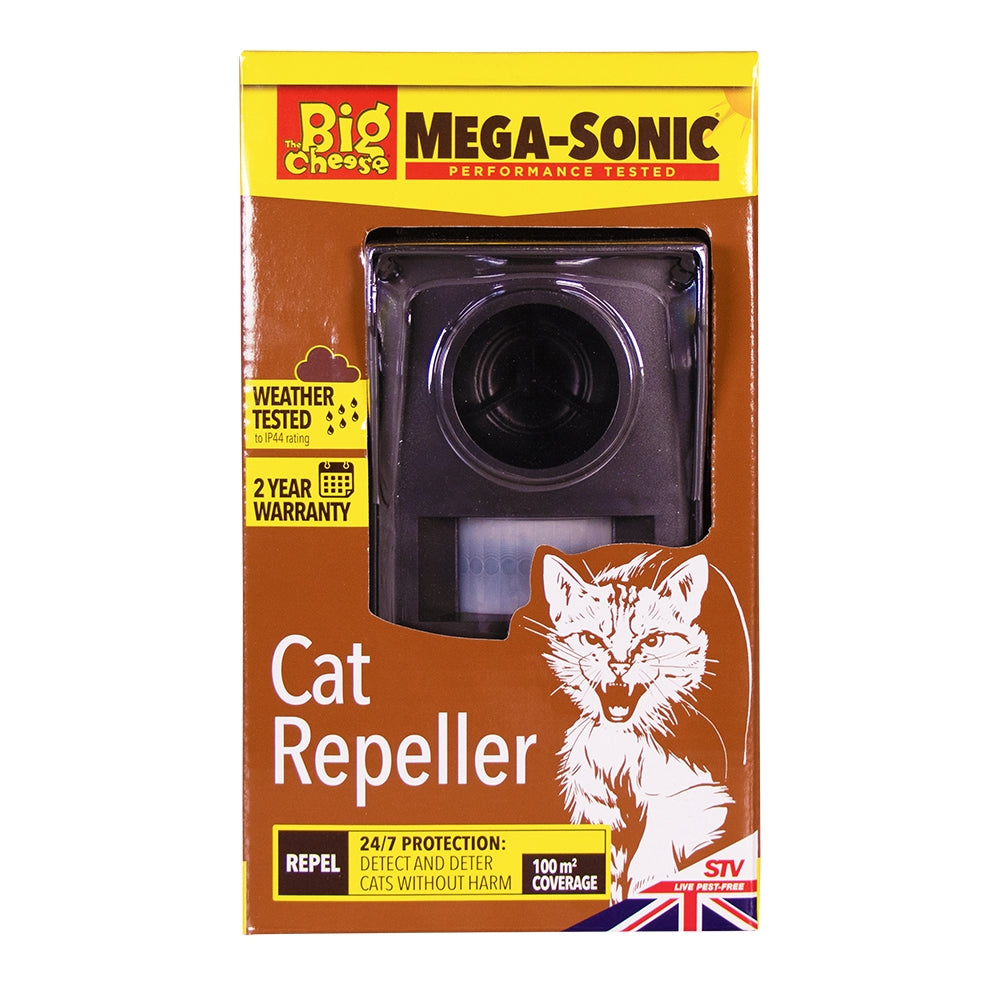 Mega-Sonic® Solar Cat Repeller