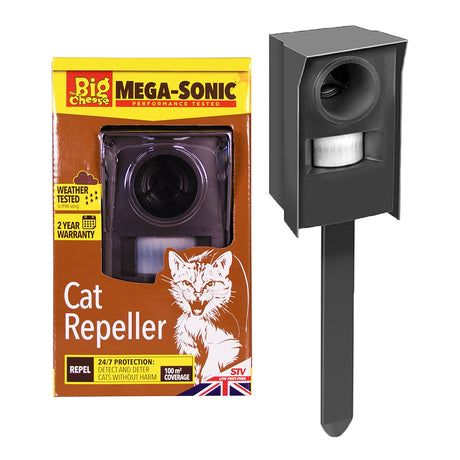 Mega-Sonic® Solar Cat Repeller