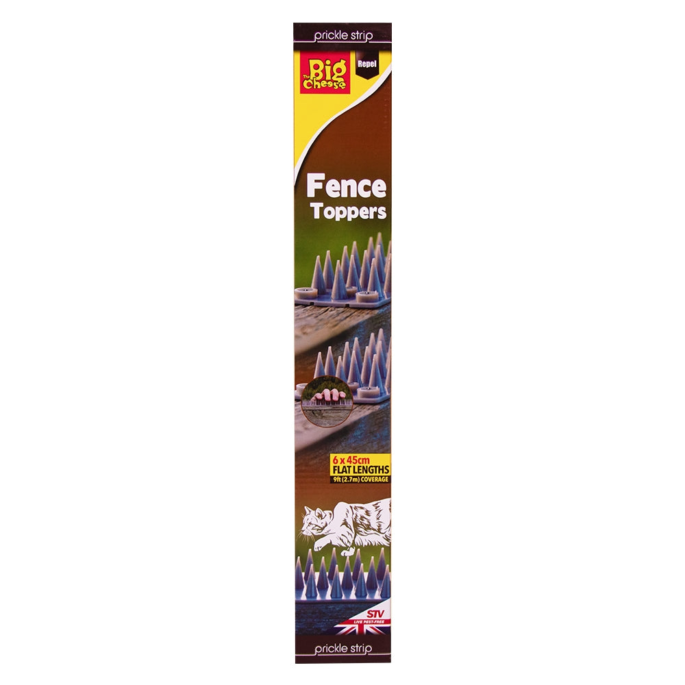 Prickle Strip Garden Fence Toppers - 6 Pack