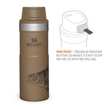 Classic Peter Perch Trigger-Action Travel Mug | Perch | 0.47 L