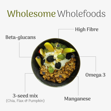 Veloforte Apple and Cinnamon Complete Overnight Oats 602g