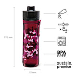 Sports Tracker Water Bottle - 27 oz / 800 ml