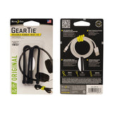 Gear Tie 6""-Black 2Pk