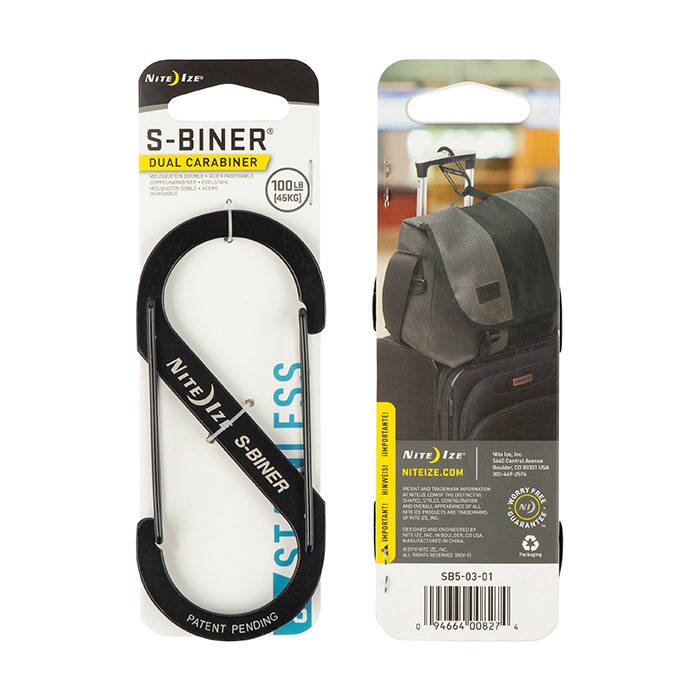 S-Biner® Stainless Steel Double Gated Carabiner #5
