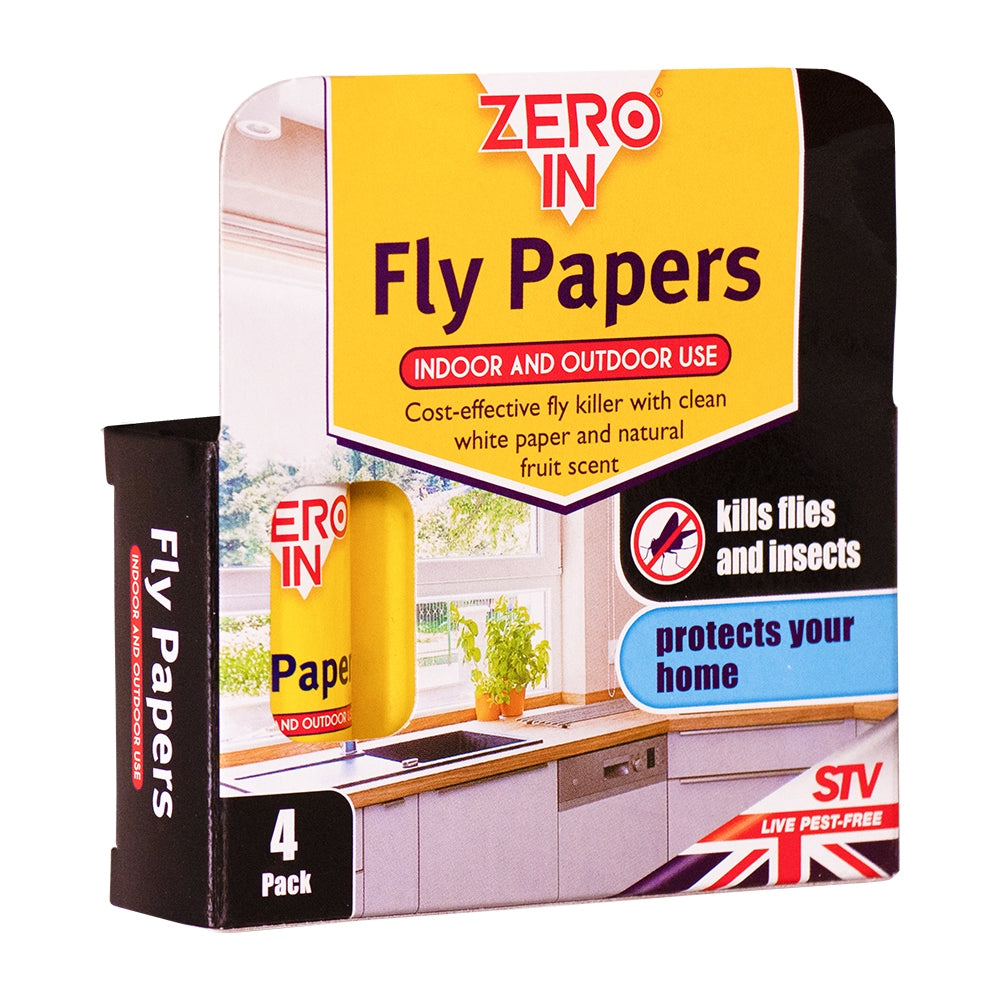 Fly Papers - 4-Pack