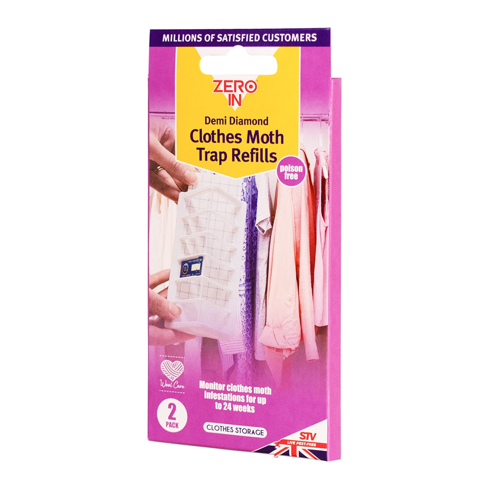 Demi-Diamond Clothes Moth Killer Refill - Twin Pack