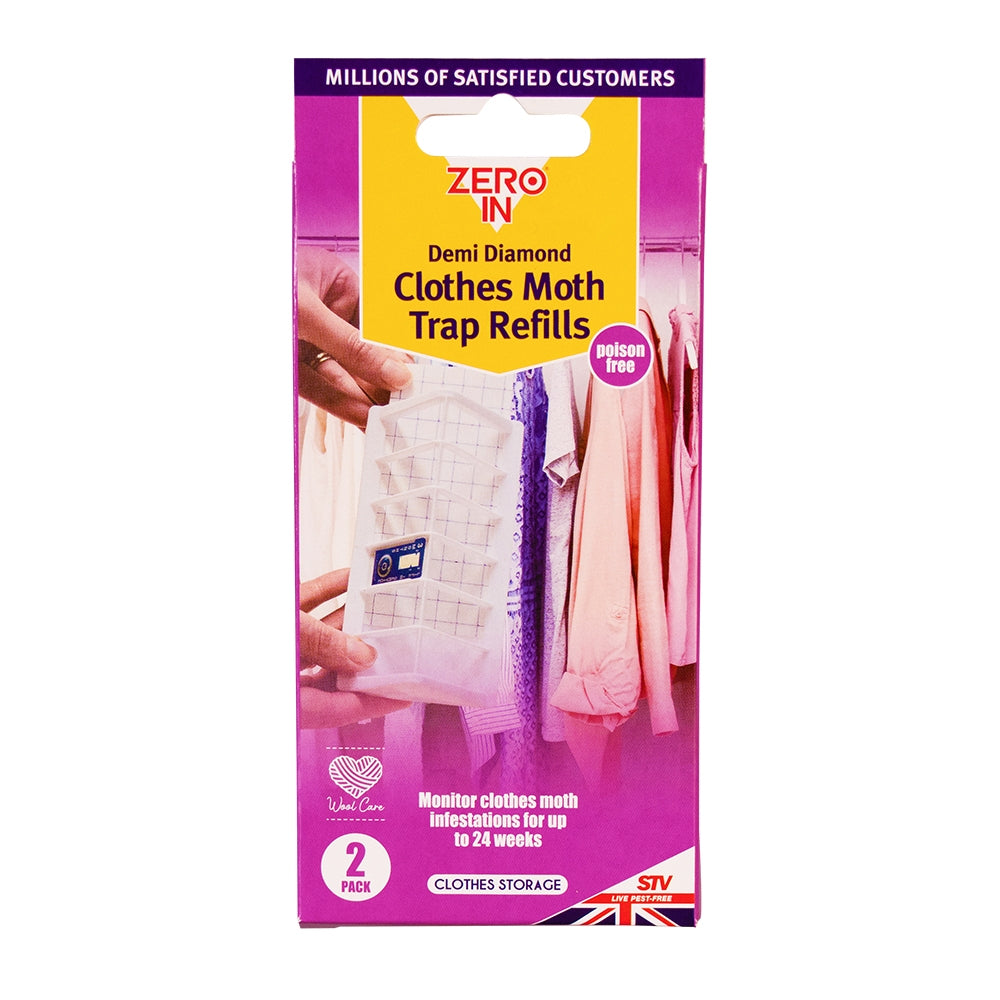 Demi-Diamond Clothes Moth Killer Refill - Twin Pack