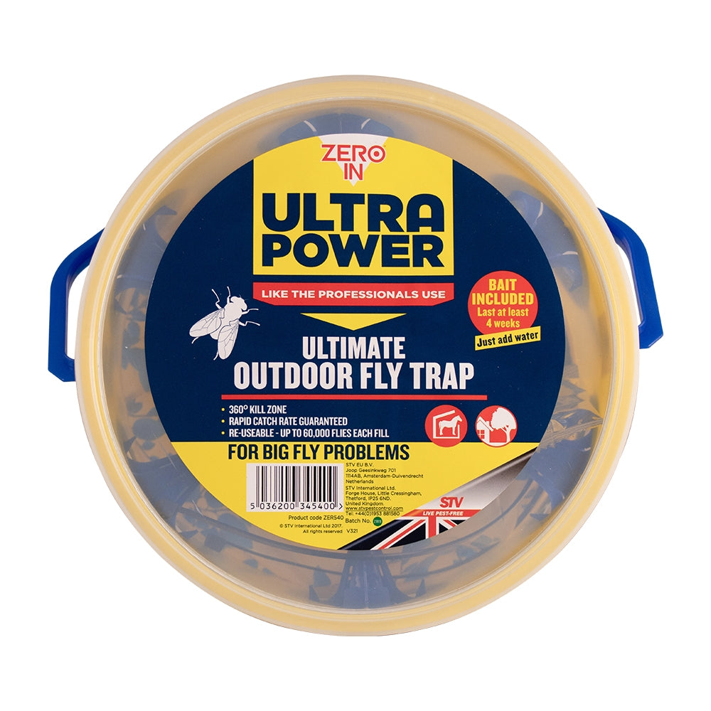 Ready-Baited Ultimate Outdoor Fly Trap