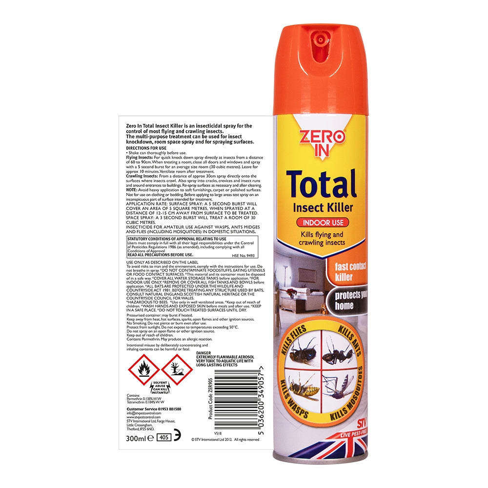 Total Insect Killer - 300ml Aerosol