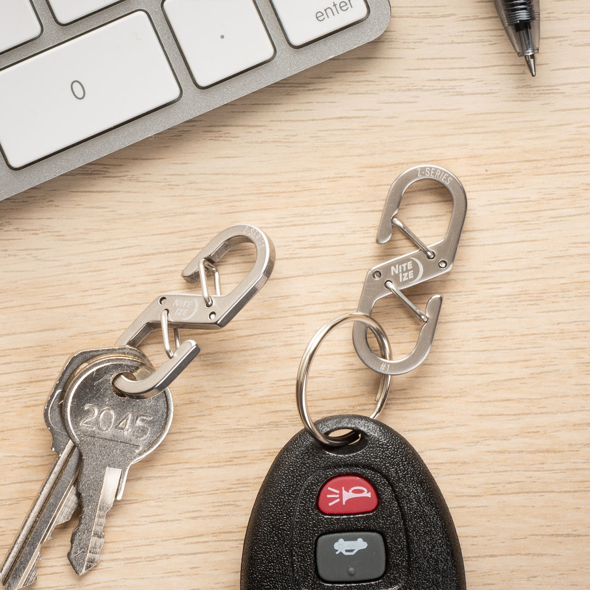 Z-Series Dual Carabiner Stainless Steel