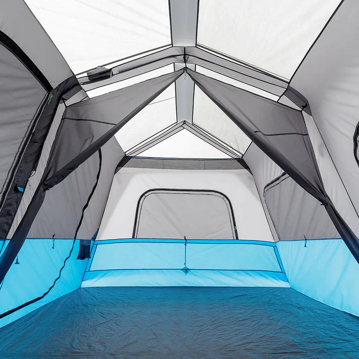10 Person Lighted Instant Tent with Screen Room