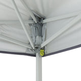 Instant Canopy with Half Sun Wall