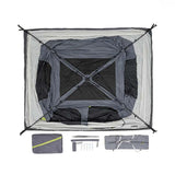 6 Person Instant Cabin Tent with Full Rainfly