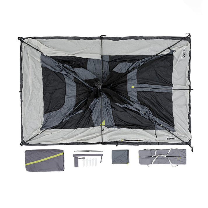 9 Person Instant Cabin Tent with Full Rainfly