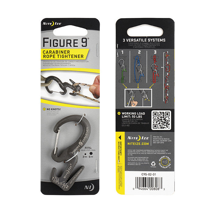 C9S-02-01 Small F9 Carabiner Twin Pack