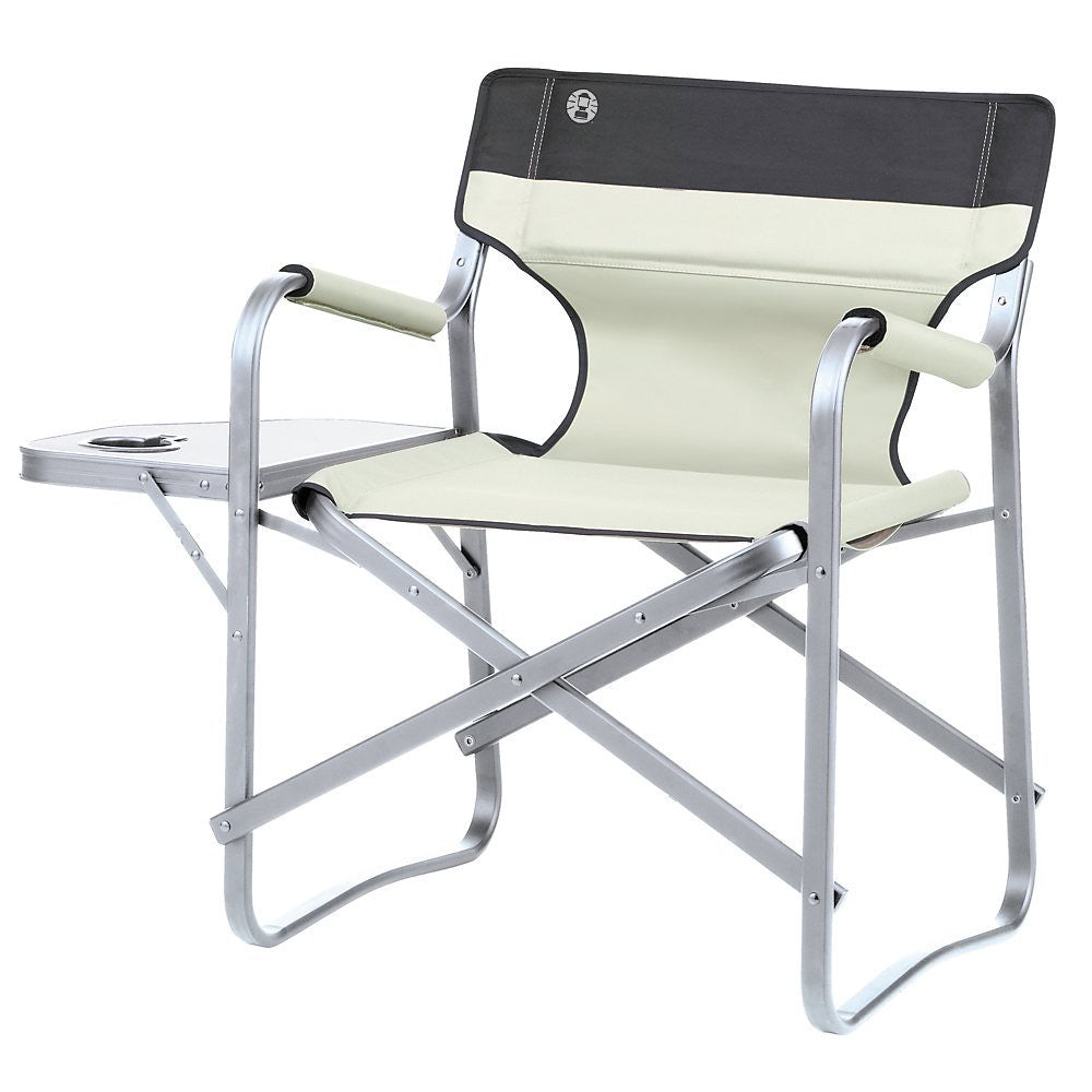 Aluminum Deck Chair with Side Table