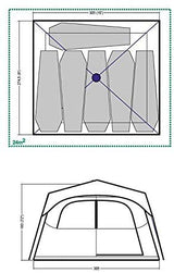 Instant Camping Tent - 6 Person