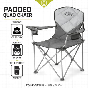 Quad Chair Padded