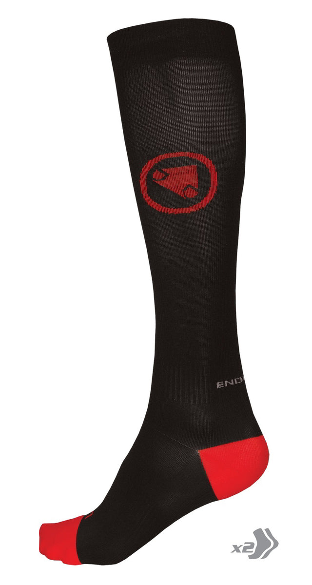 Men's Compression Sock (Twin Pack) - Black