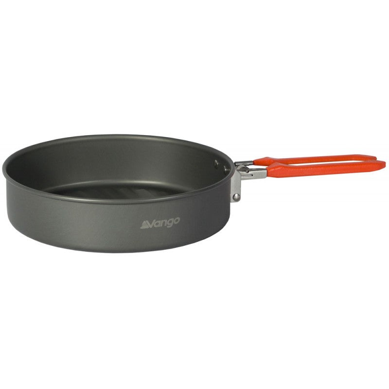 Hard Anodised Frying Pan With Folding Handle 19Cm